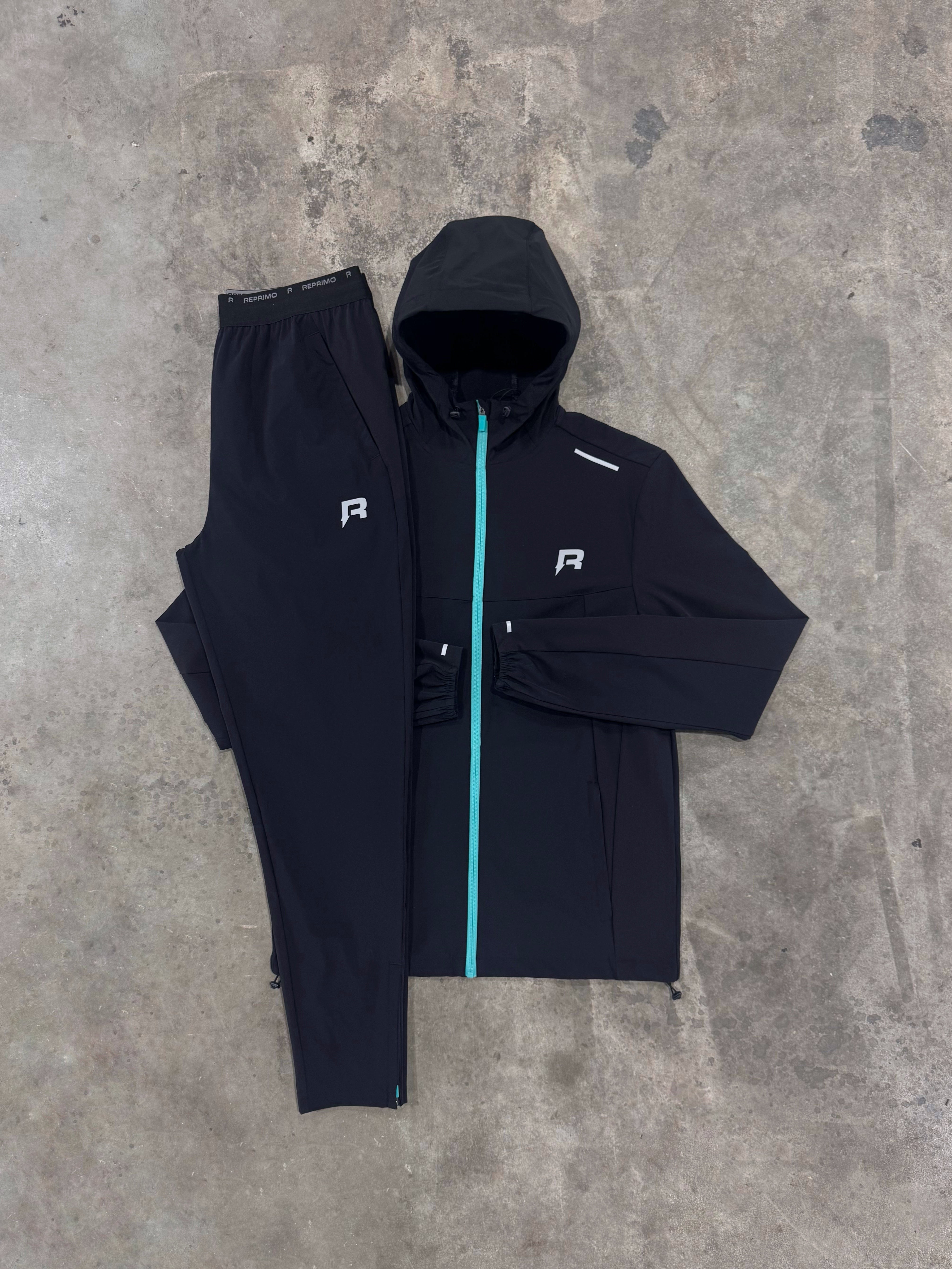 Reprmo Reprimo Flight Cyan Tracksuit - Jacket / Pant – DripModa