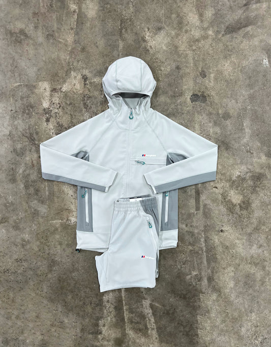 Berghaus Wavertree Light Grey Set - Jacket / Short