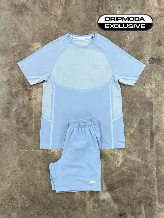 Trailberg Fusion Dune Blue Seamless Set - T Shirt / Short