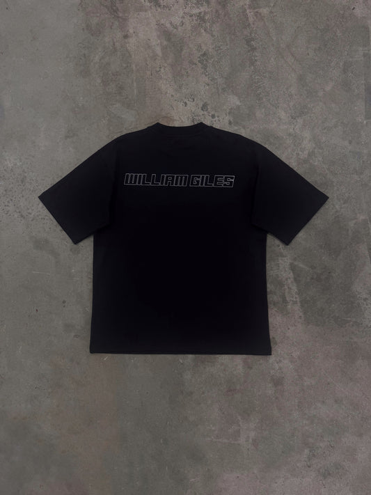 William Giles Logo T Shirt - Black