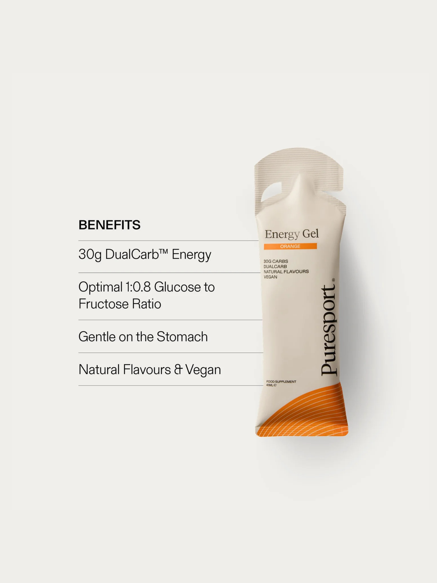 Puresport Energy Gels - Orange
