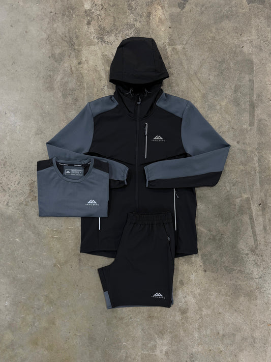 Trailberg Rapid Dash 3.0 Graphite 3 Piece Set - Jacket / T Shirt / Short