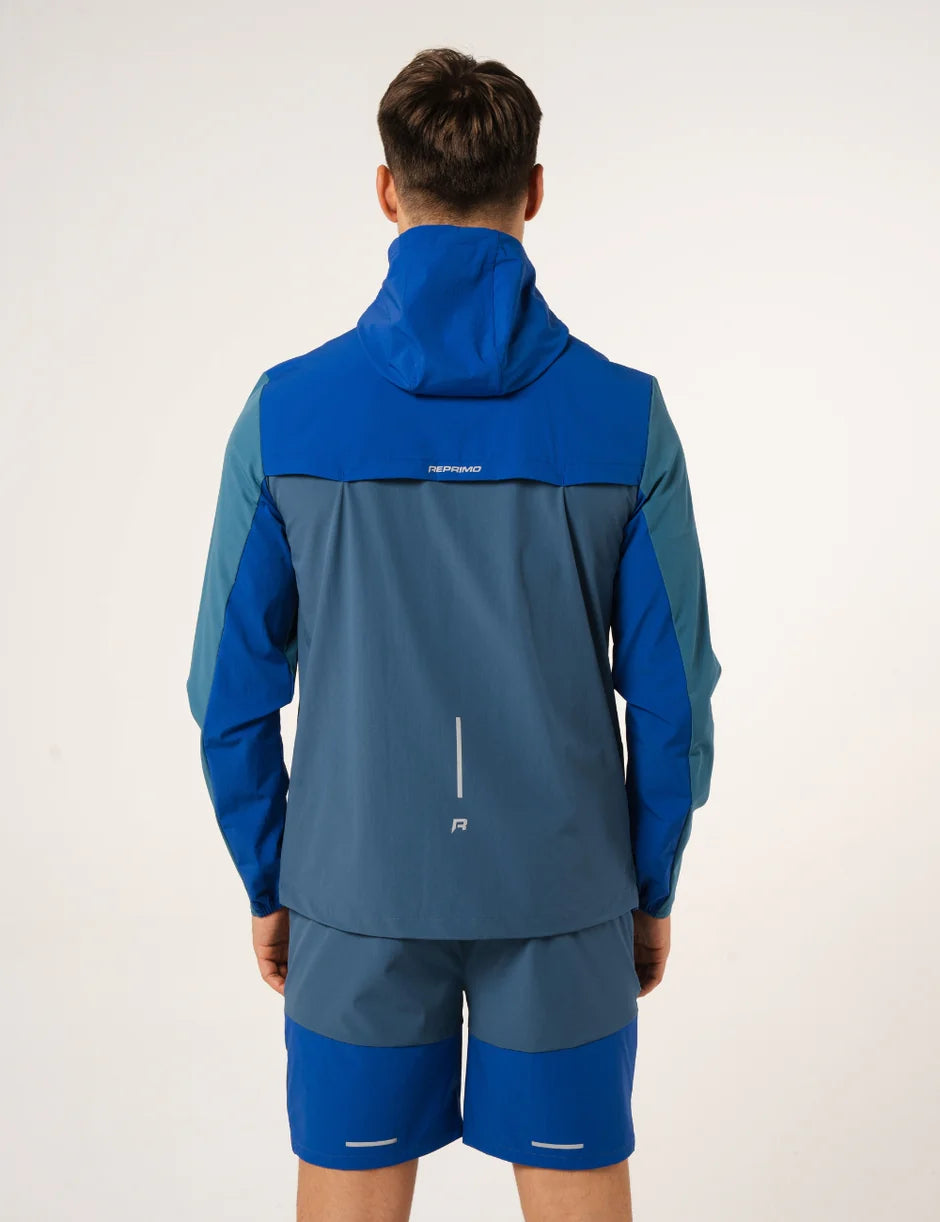 Reprimo Flight Indigo 3 Piece Set - Jacket / T Shirt / Short