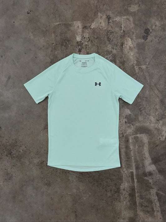 Under Armour Textured T Shirt -  Refresh Mint