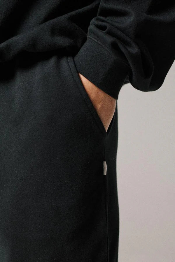 Condition Softlux Washed Black 3 Piece Set - Hoodie / T Shirt / Short