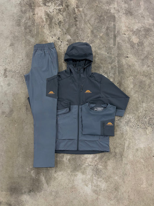 Trailberg Oberland Ash Grey 3 Piece Set - Jacket / T Shirt / Pant