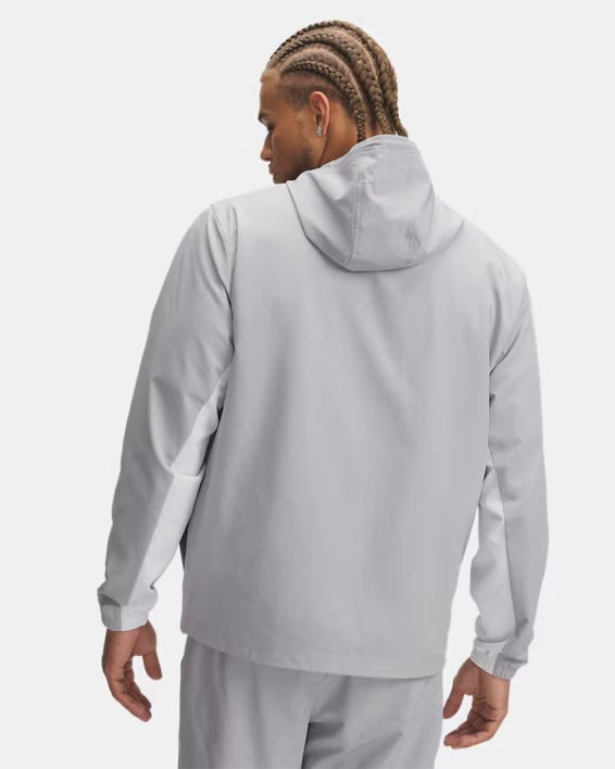 Under Armour Grey Rival Woven Tracksuit - Jacket / Pant