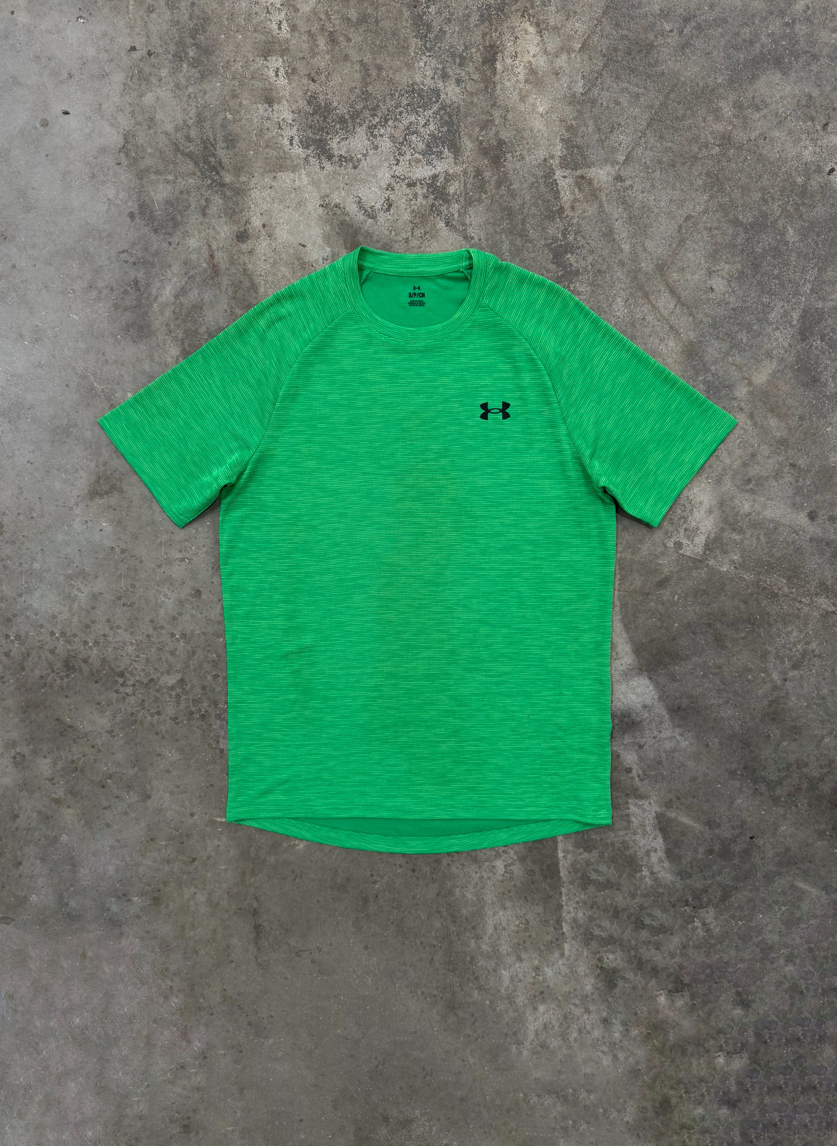 Under Armour Textured T Shirt - Geode green
