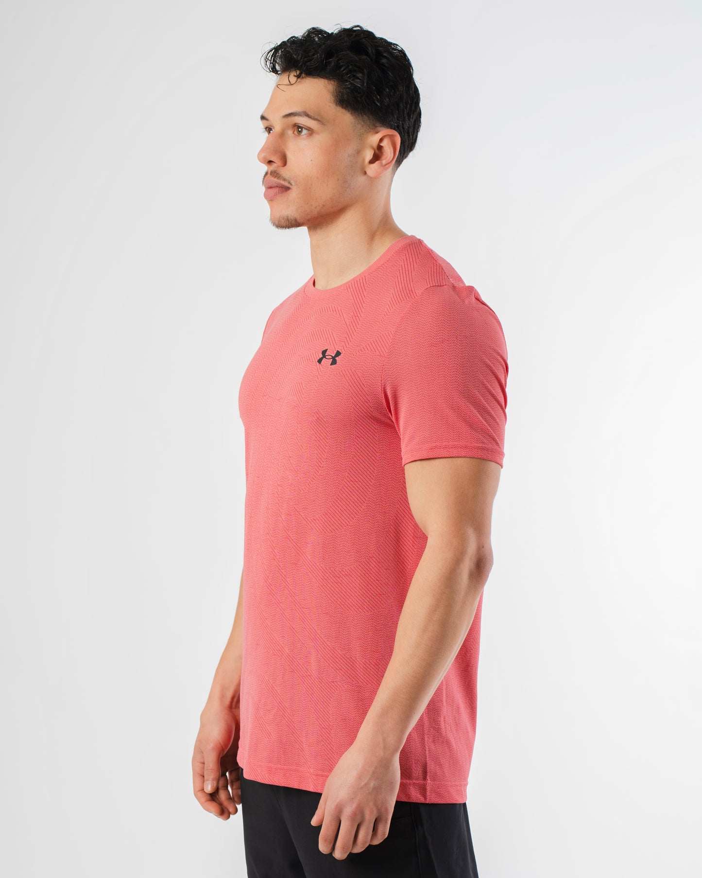 Under Armour Seamless Vanish T Shirt - Pink from DripModa