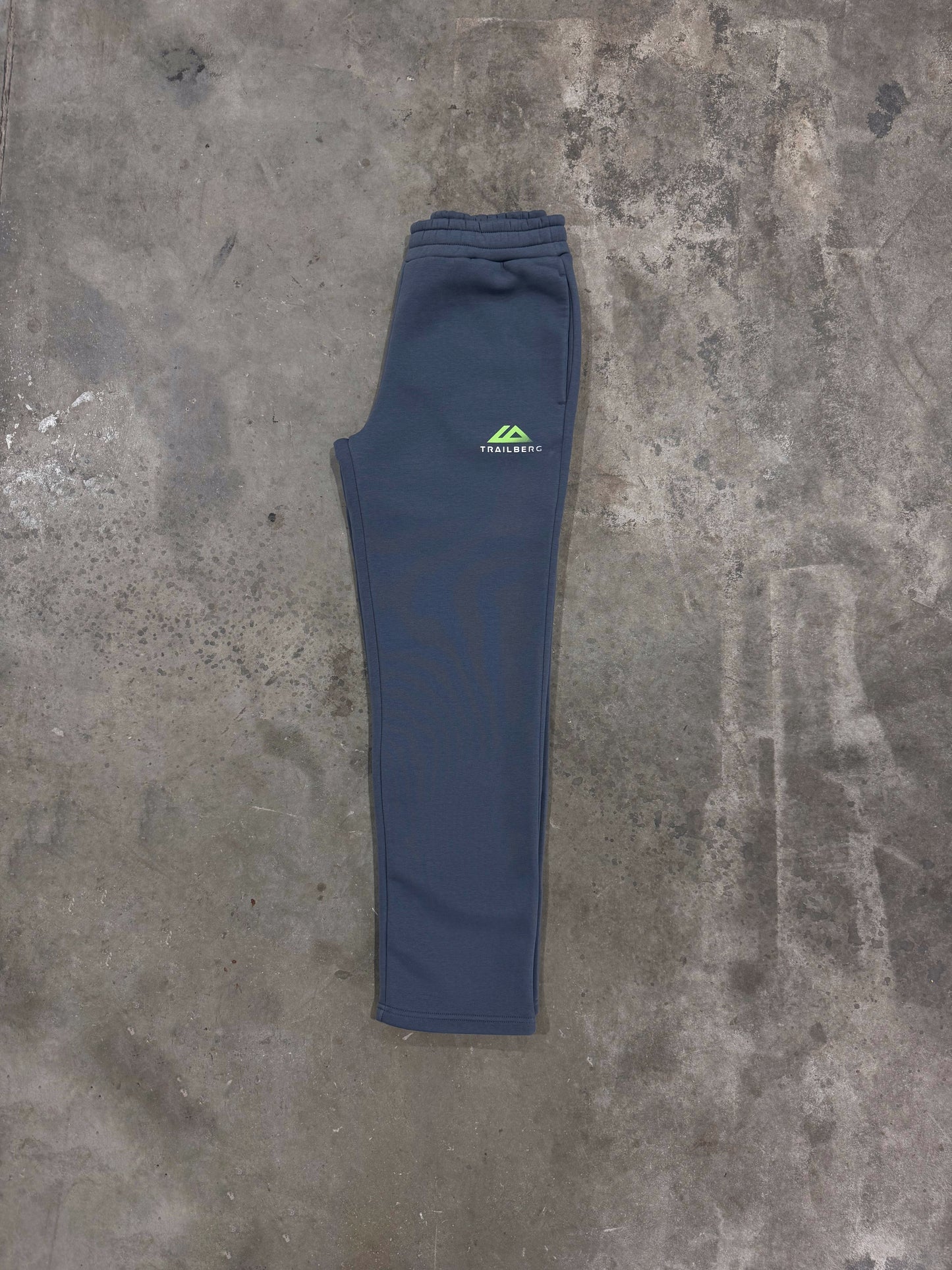 Trailberg Fraction Straight Leg Jogger - Storm Grey from DripModa