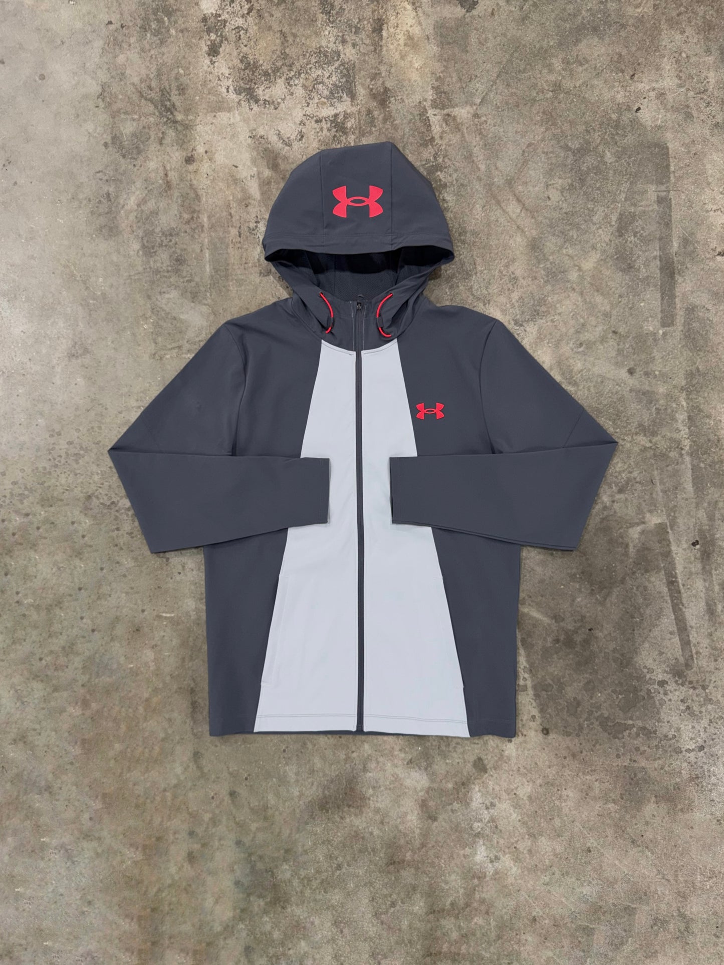 Under Armour Utility Jacket - Castlerock/Red