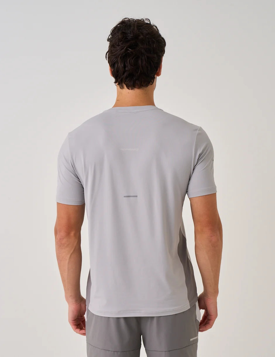 Reprimo Vortex T Shirt- Mist Grey / Slate from DripModa