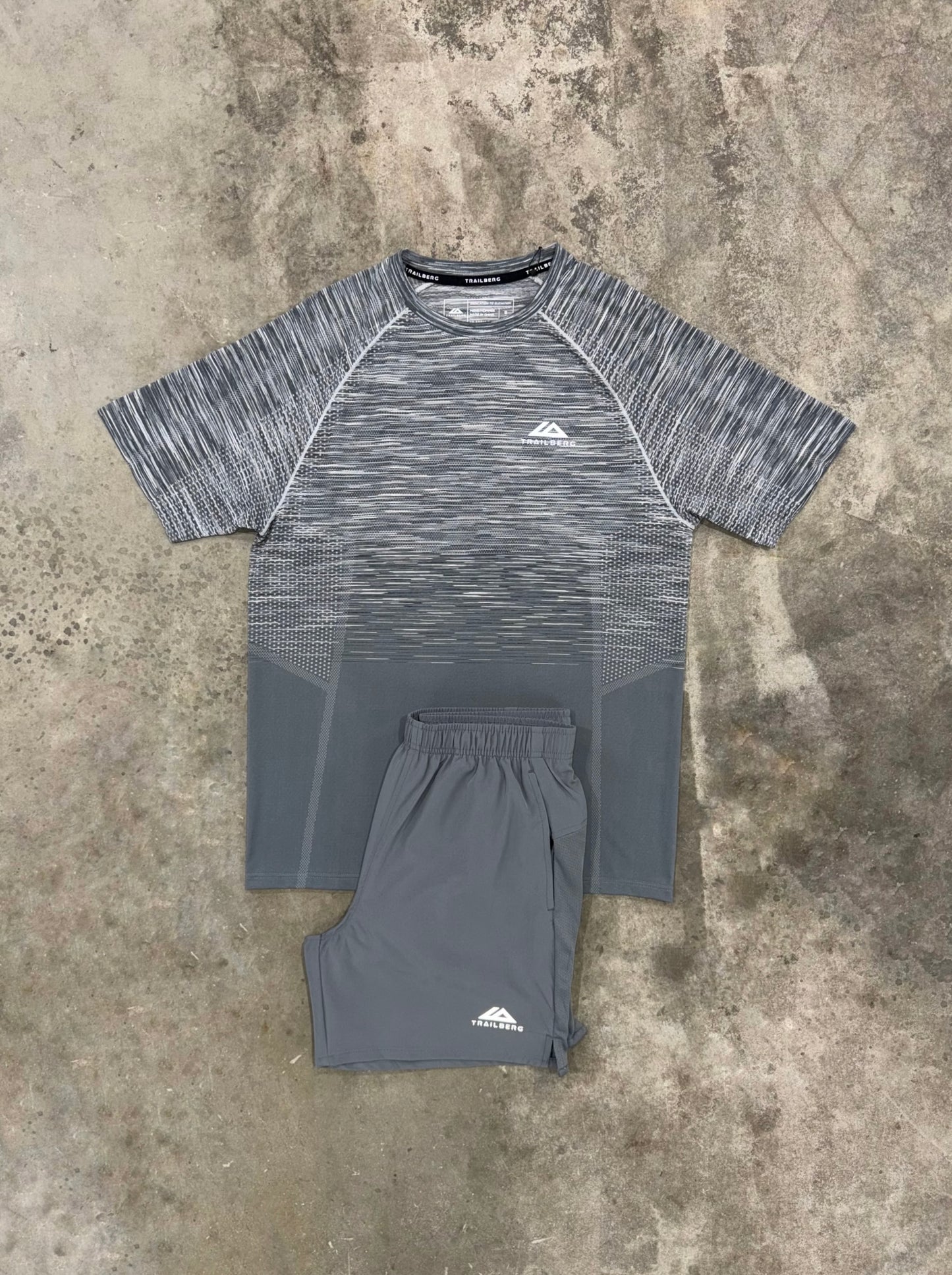 Trailberg Arc Grey Seamless Set - T Shirt / Short