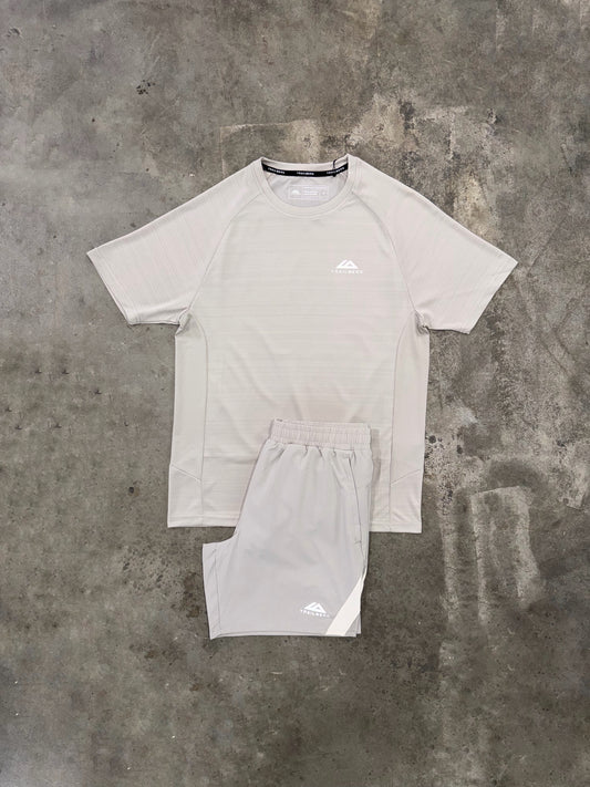 Trailberg SS26 Cloud Pebblestone Set - T Shirt / Short