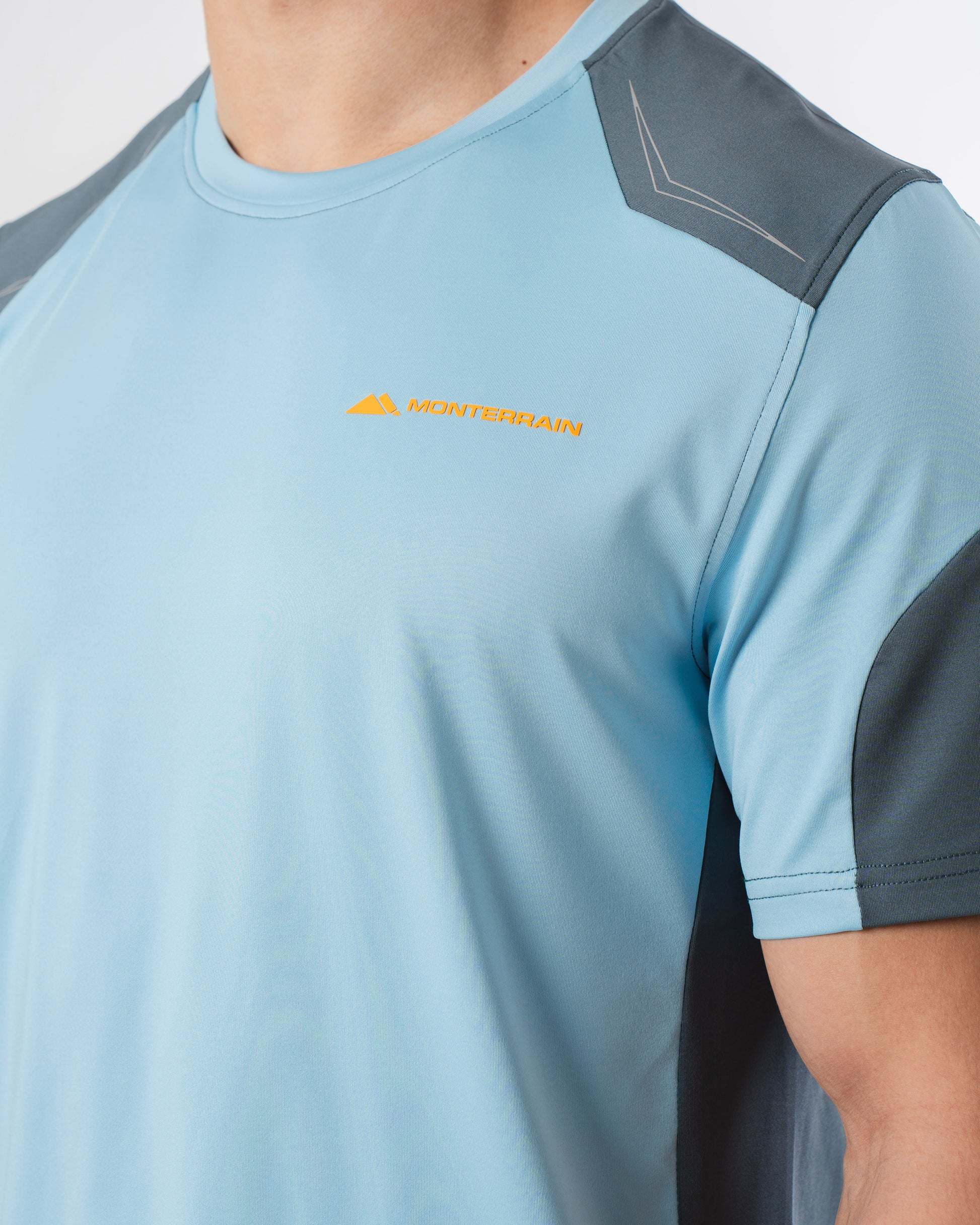 Monterrain Orbit Woven T Shirt - Twilight / Skybound Blue from DripModa