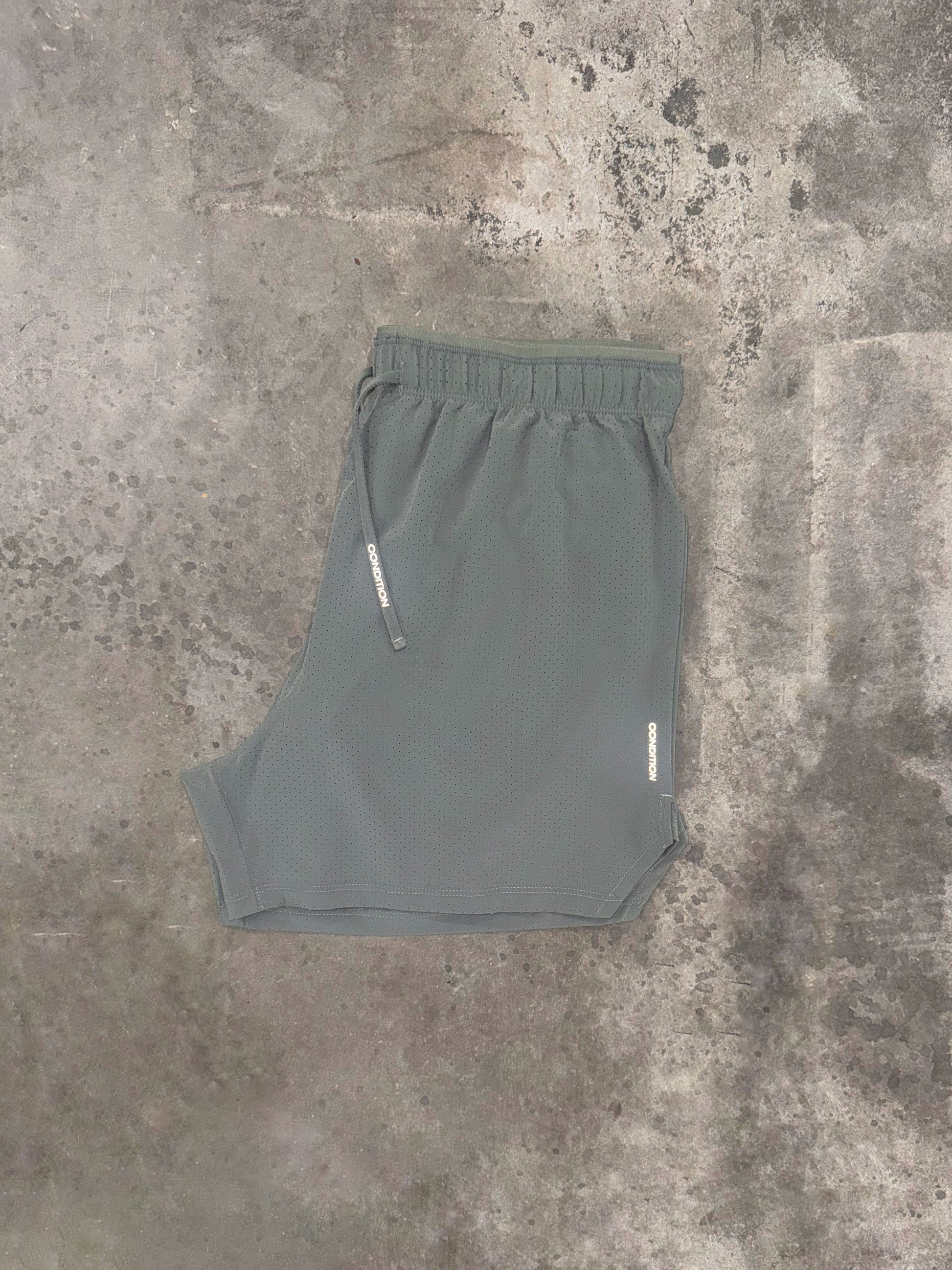 Condition Aero Short - Silver Sage from DripModa
