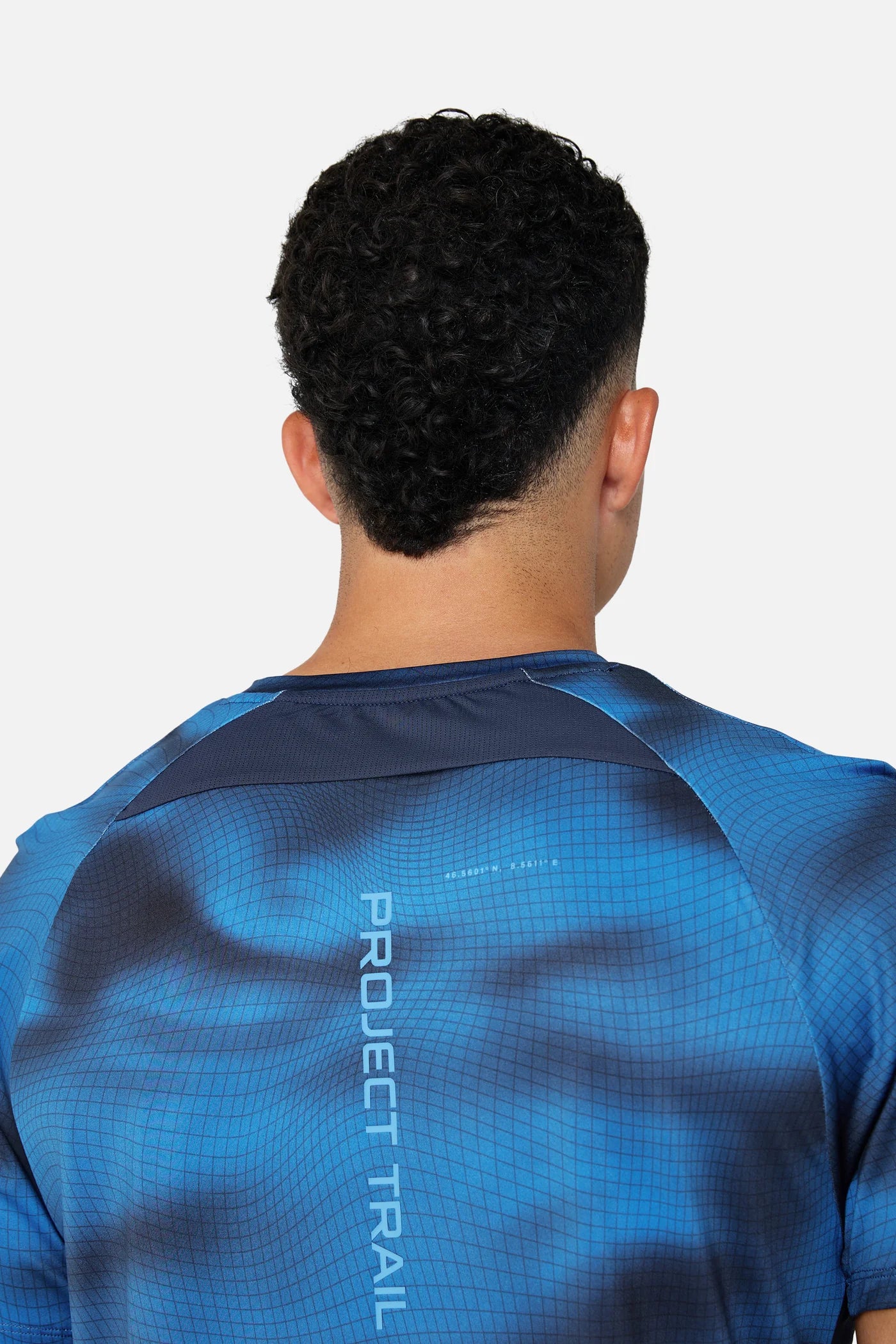 Trailberg Haze T Shirt - Storm Blue from DripModa
