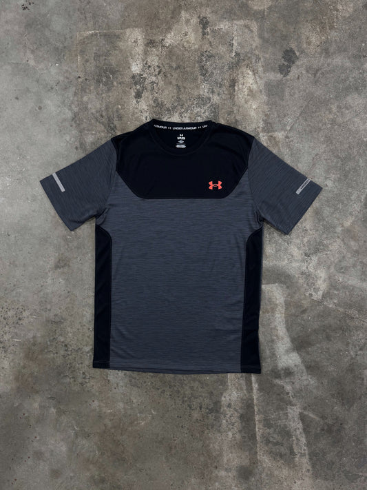 Under Armour Tech Utility T Shirt - Black / Red