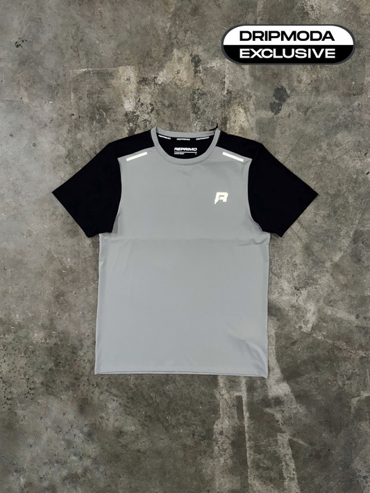 Reprimo Flight T Shirt - Grey / Black