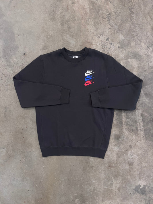 Nike Triple Stack Sweatshirt - Charcoal