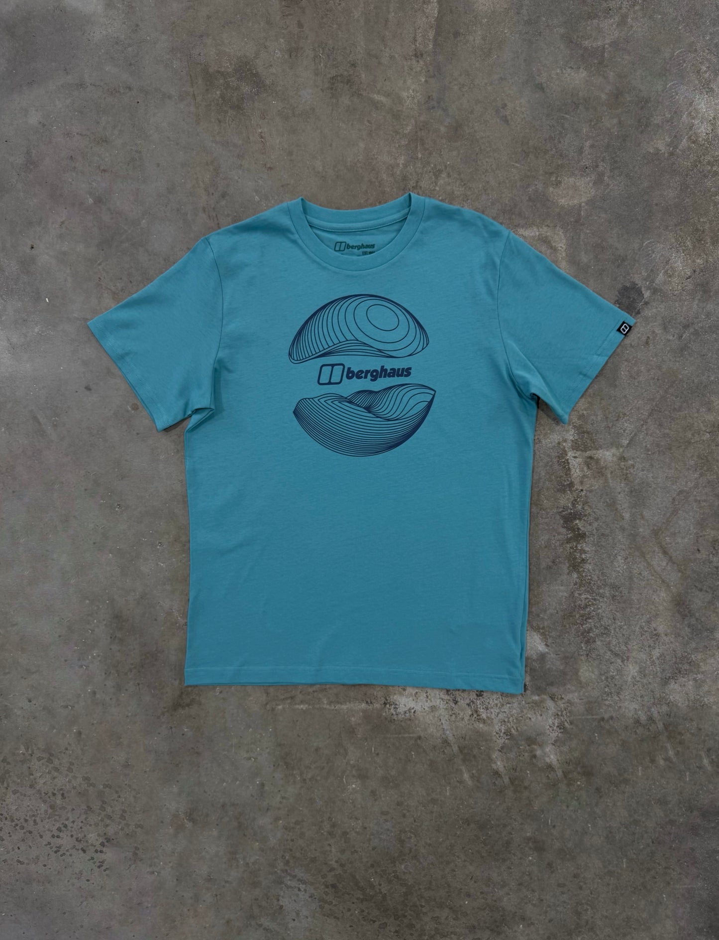 Berghaus Curvature Essential T Shirt - Calgary Blue
