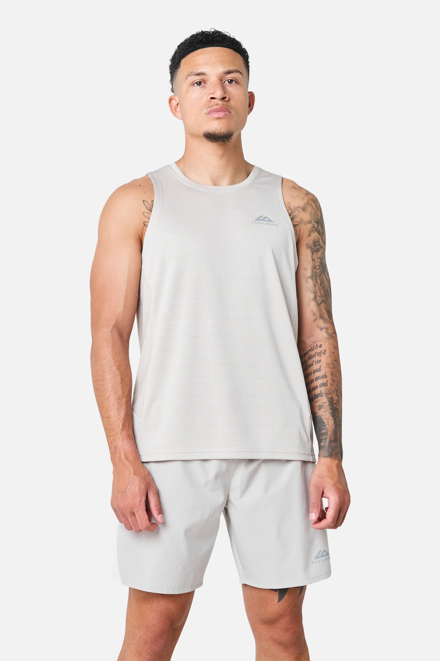 Trailberg SS26 Cloud Pebblestone Set - Vest / Short