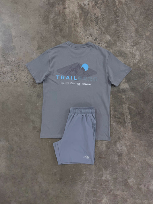 Trailberg Mount Grey Set - T Shirt / Short