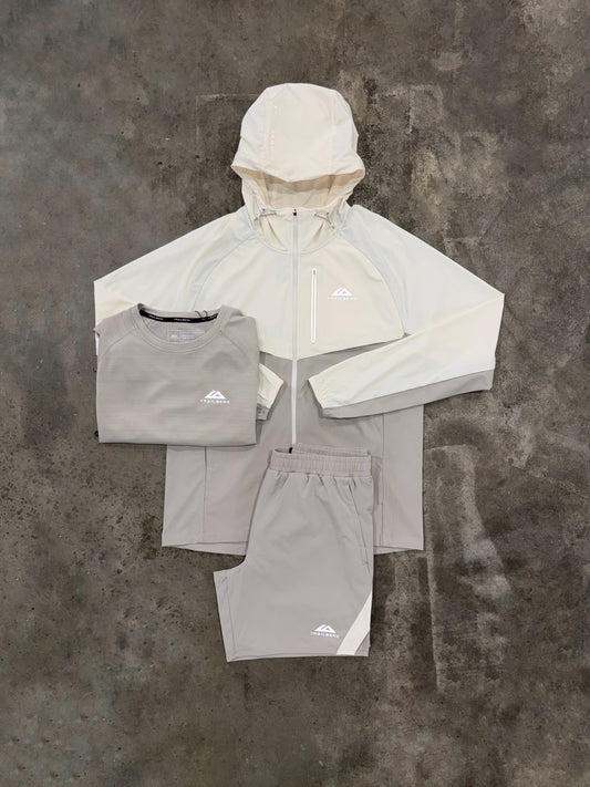 Trailberg Cloud SS25 Pebblestone 3 Piece Set - Jacket / T Shirt / Short