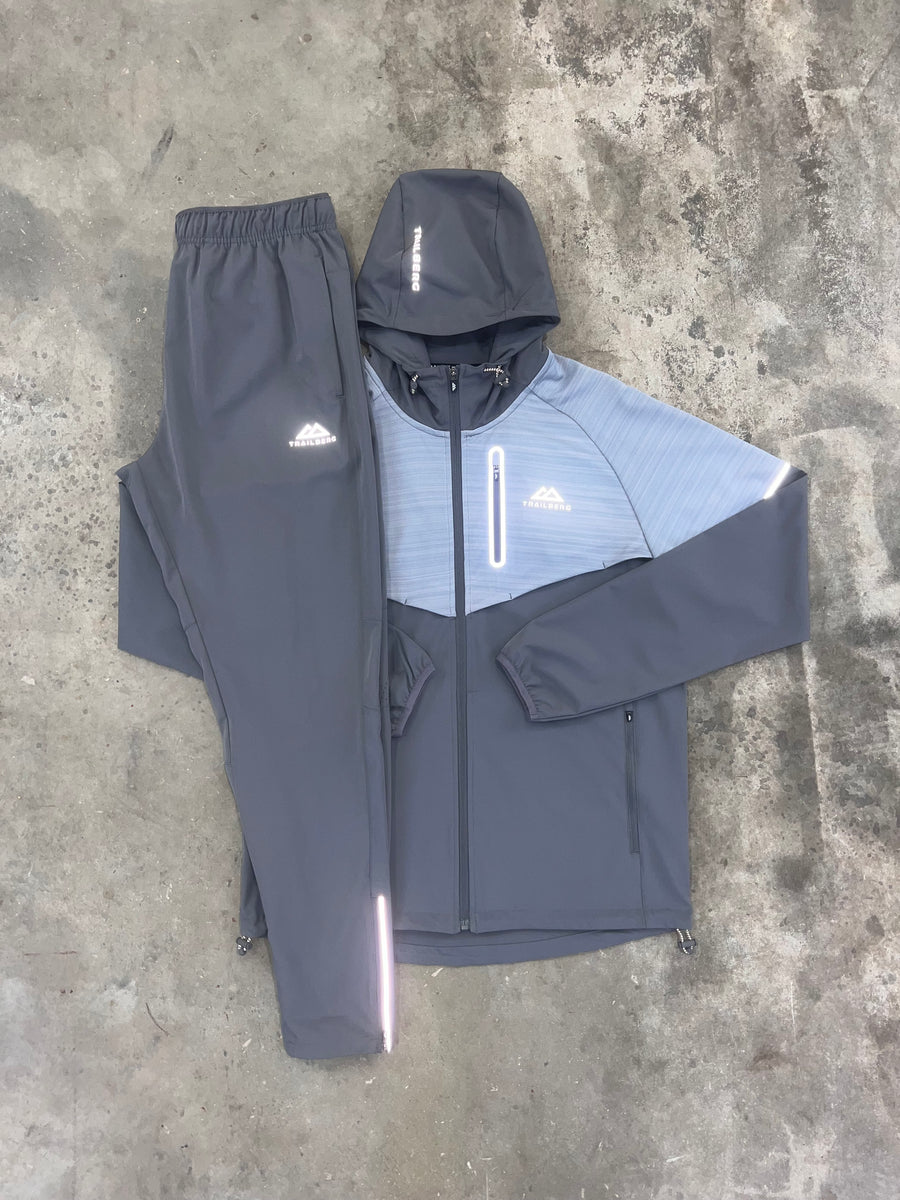 Trailberg SS24 TrackSuit - Grey – DripModaUk