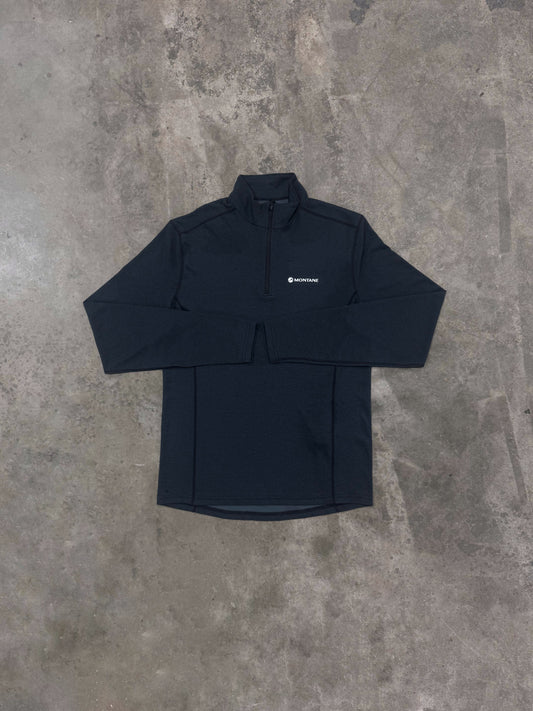 Montane Dart Quarter Zip  - Black