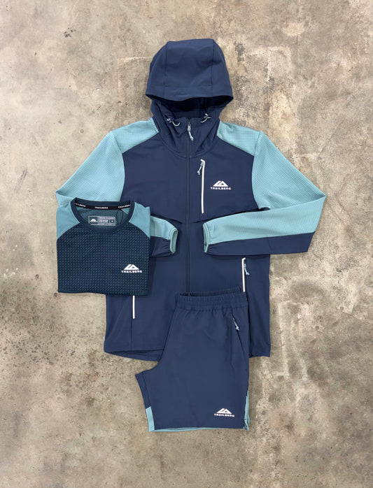 Trailberg Rapid Dash 2.0 Storm Breeze 3 Piece Set - Jacket / T Shirt / Short