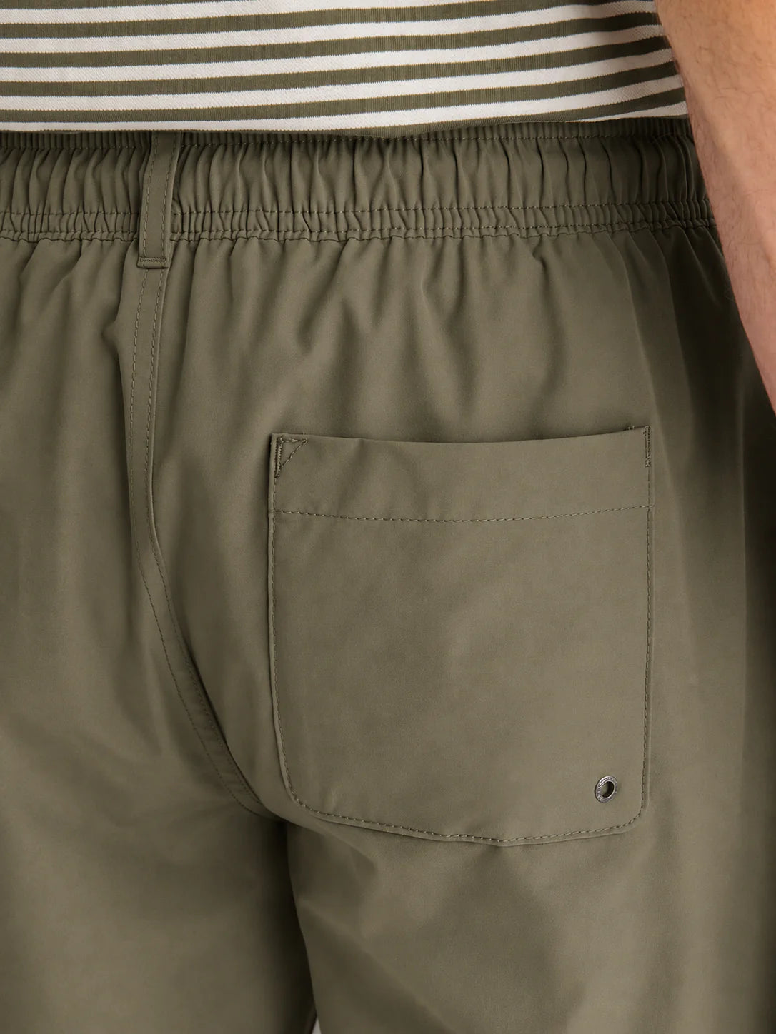 Peckham Rye Drawstring Swim Short - Tea Leaf