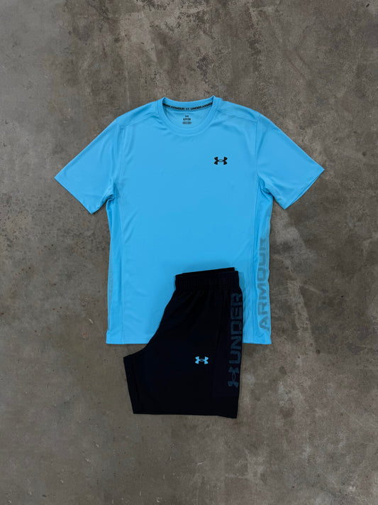 Under Armour Utility Fresco Blue Set - T Shirt / Short