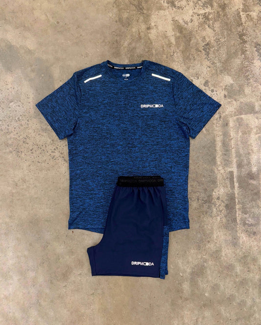 DripModa Navy Space Set - T Shirt / Shorts