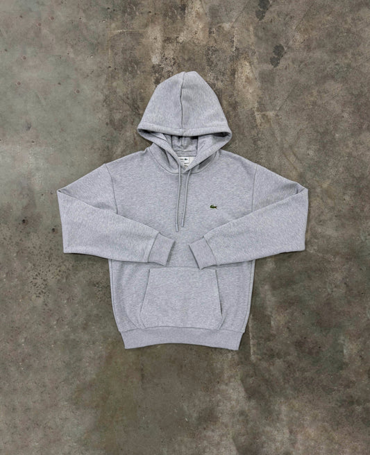 Lacoste Fleece Hoodie - Grey from DripModa