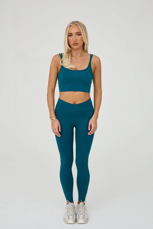 MDA Core Wrap Waist Leggings - Forest