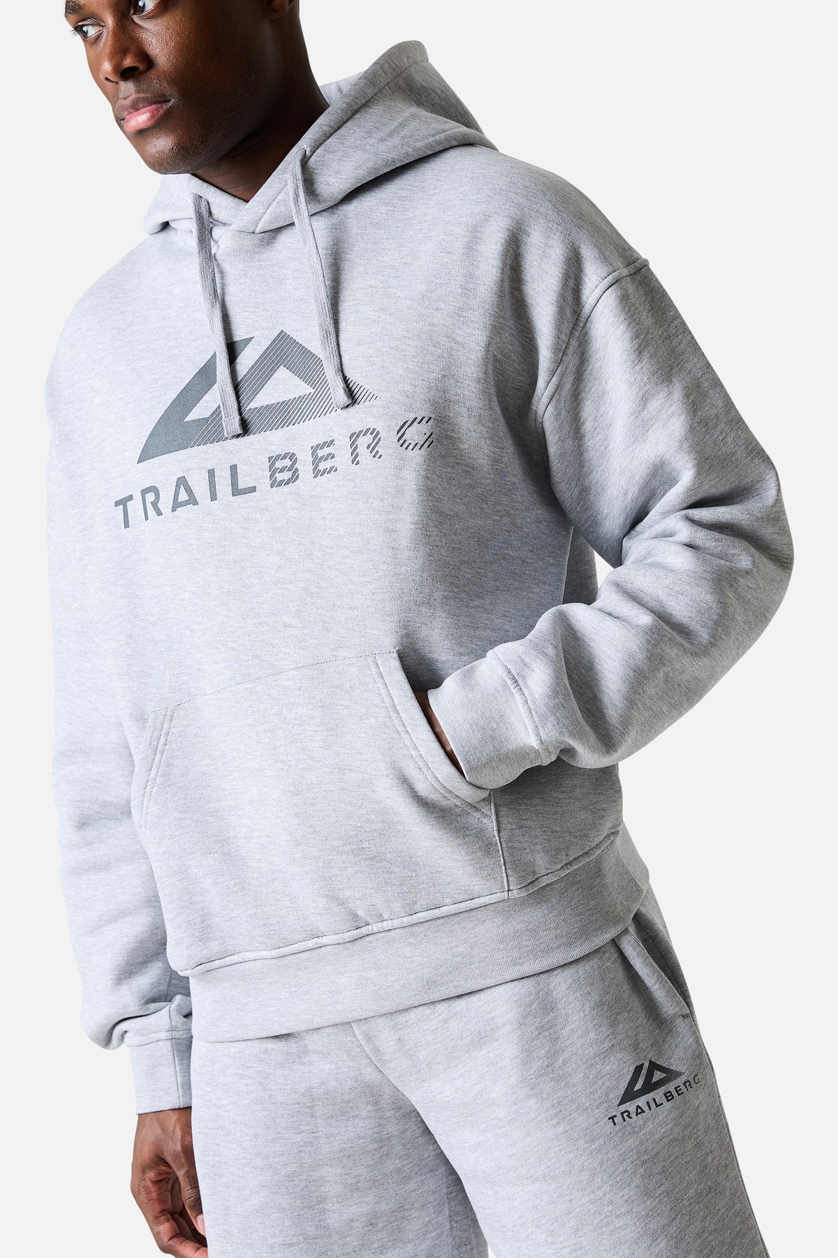 Trailberg Fraction Hoodie - Marl Grey