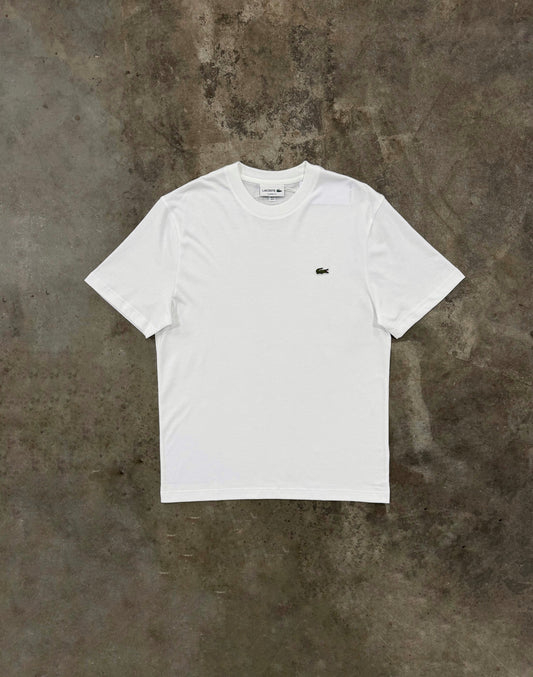 Lacoste Cotton T Shirt - White from DripModa