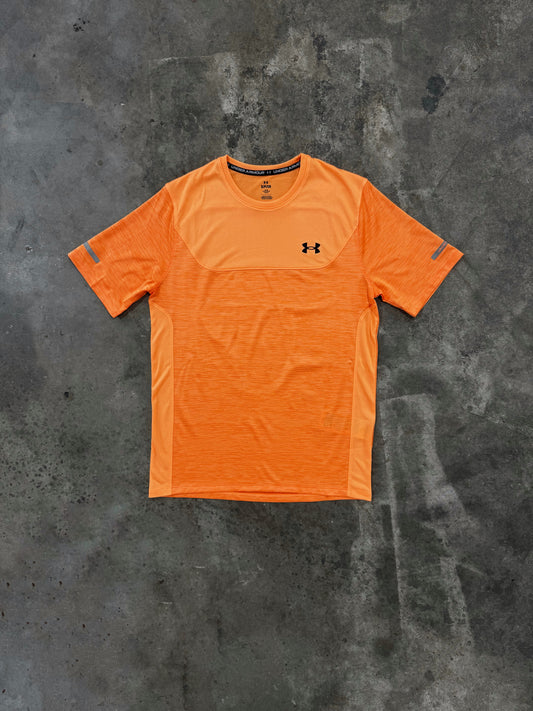 Under Armour Tech Utility T Shirt - Orange Bloc