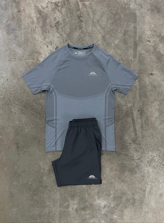 Trailberg Fusion Grey Seamless Set - T Shirt / Short