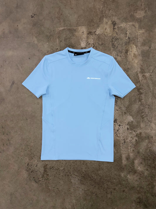 Monterrain Form Woven T Shirt - Skybound Blue from DripModa