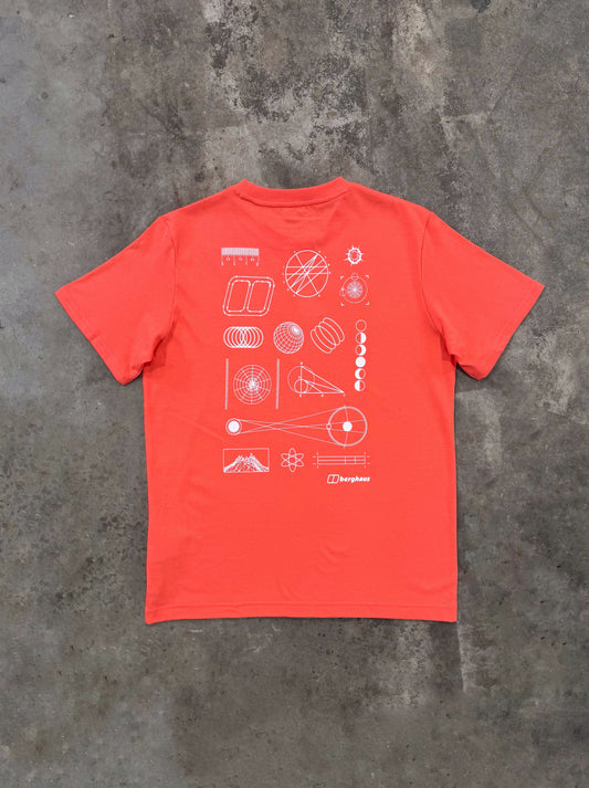 Berghaus Geo-Mountaintry T Shirt - Orange