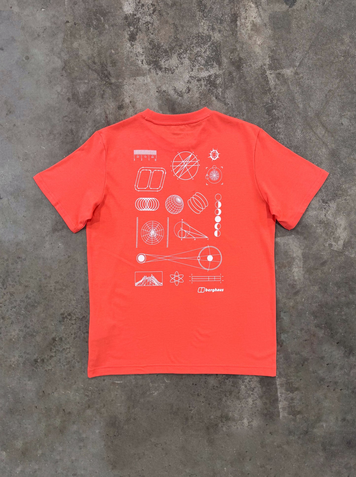 Berghaus Geo-Mountaintry T Shirt - Orange from DripModa