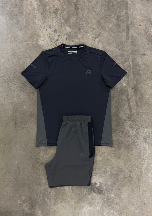Reprimo Vortex Vulcan Slate Set - T Shirt / Short