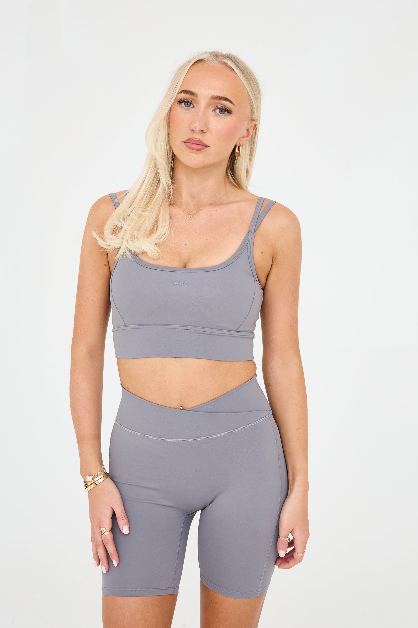 MDA Core Double Strap Bra - Storm