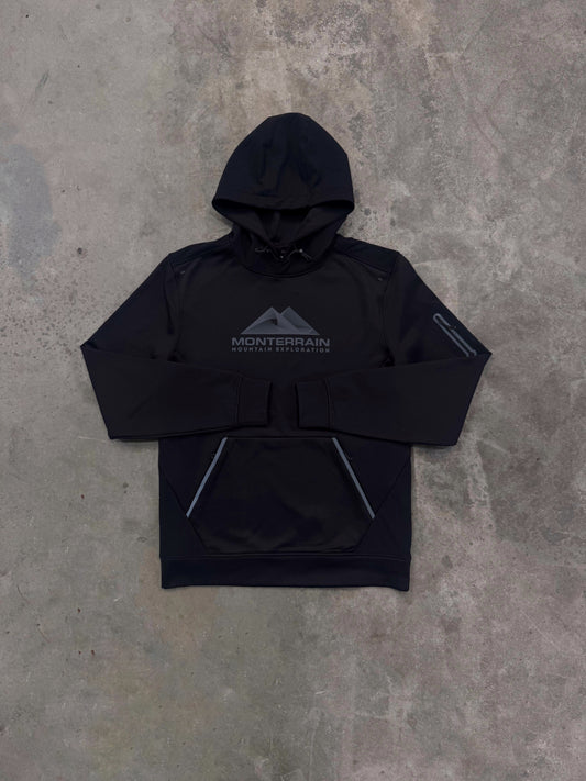 Monterrain Speed 2.0 Poly Fleece Hoodie - Black