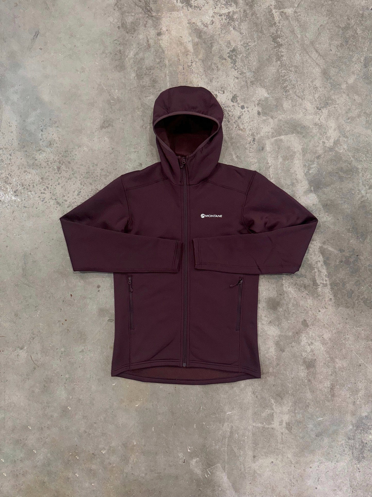 Montane Fury Hooded Jacket - Dark Garnet