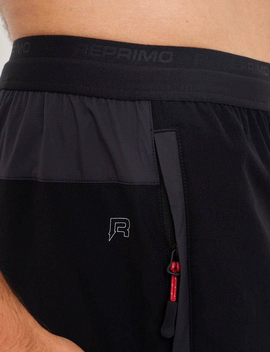 Reprimo Summit Black Red Set - T Shirt / Short from DripModa