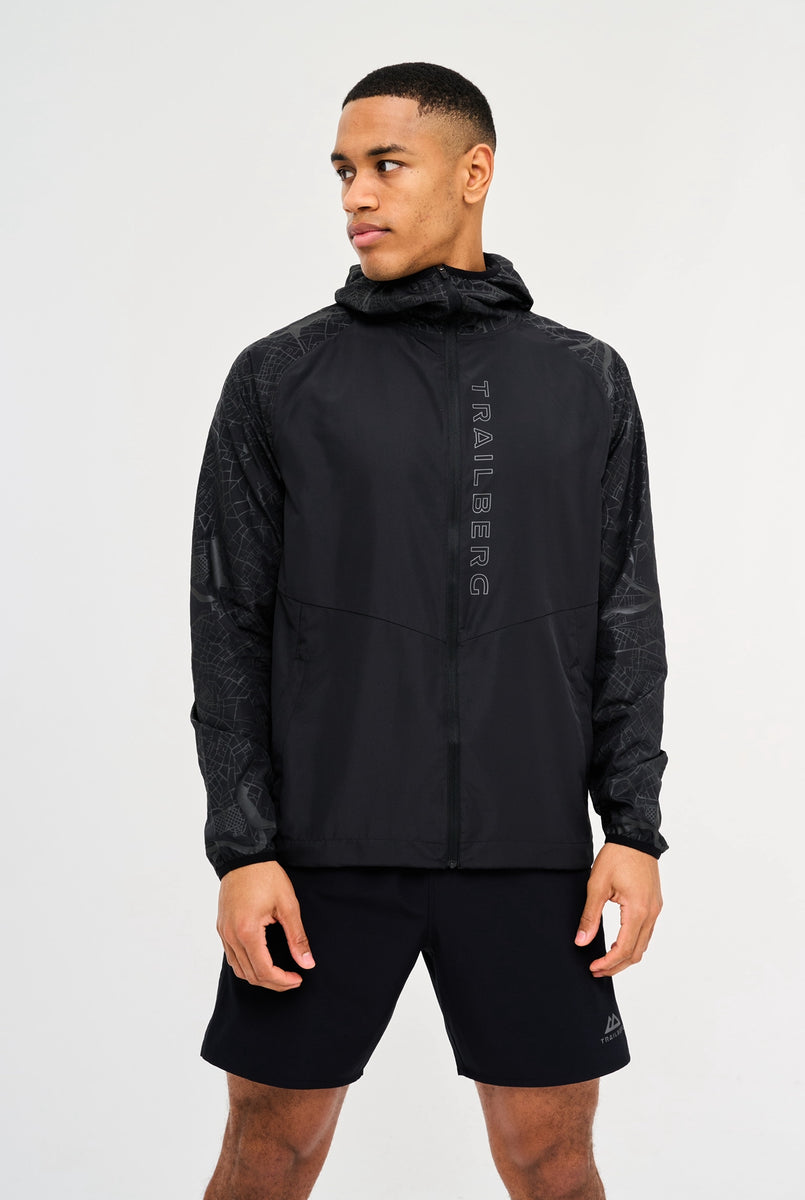 Trailberg Geneva Black Windbreaker Set - Windbreaker / Shorts – DripModaUk