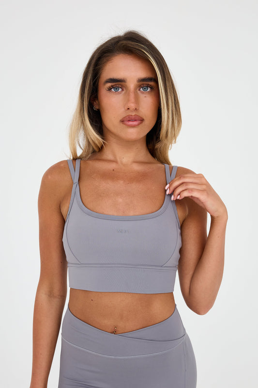 MDA Core Double Strap Bra - Storm